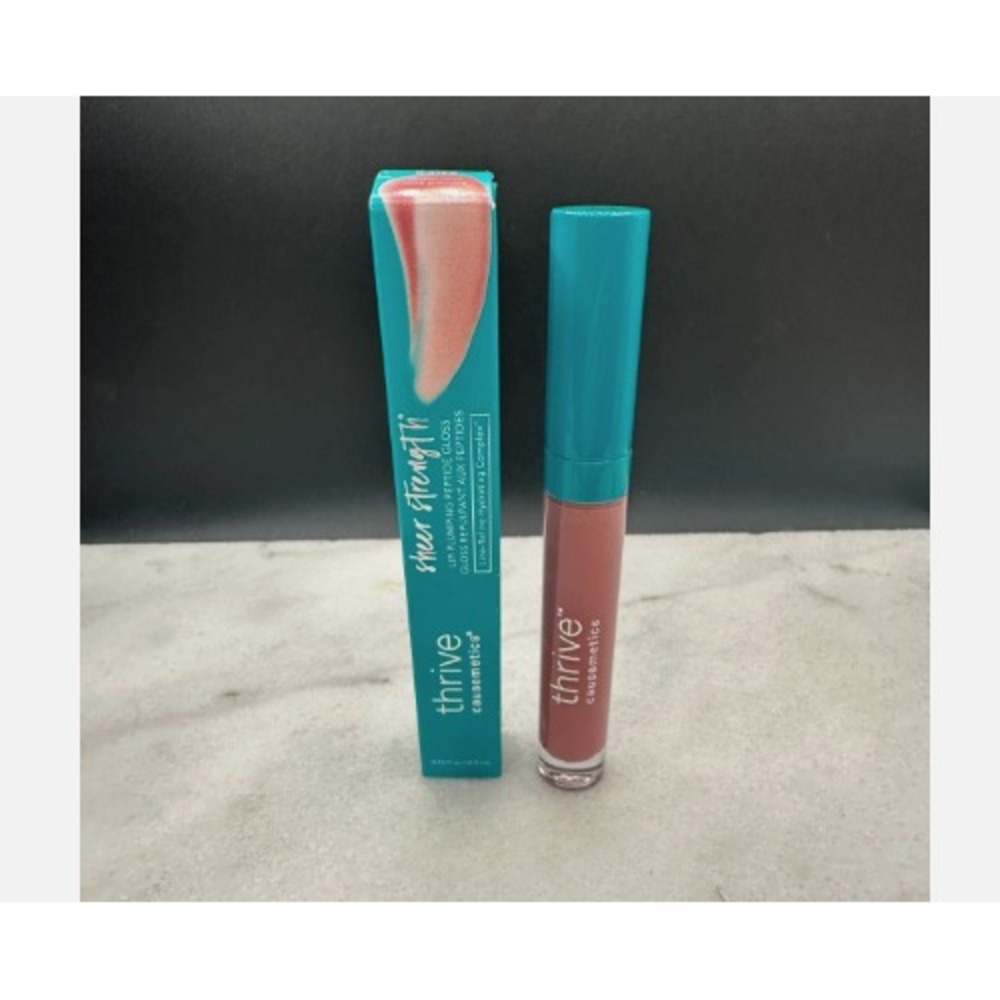 Thrive Causemetics Sheer Strength Lip Plumping Gloss Kaisa Sheer Pink NIB